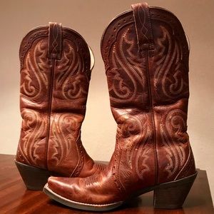 Ariat Heritage Western X Toe Boot Vintage Caramel